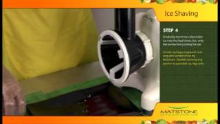 Matstone 8in1 Slow Juicer Ice Shaving [upl. by Bronder484]