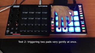 REVIEW Akai MPD218 vs PreSonus ATOM MIDI pad controllers [upl. by Doane]