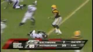 Hines Ward kills Ed Reed [upl. by Yevol]