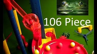 Marble Madness  Unboxing 106 Piece  Marbulous  Marble Run [upl. by Yecats322]