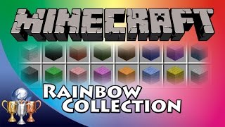 Minecraft PS4 Rainbow Collection Trophy  Achievement Gather 16 colors of Wool [upl. by Peder421]