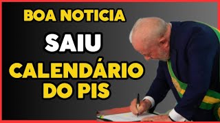 SAIU CALENDÁRIO PIS 2024  Governo Propõe Calendário do PIS para quem trabalhou em 2022  Abono PIS [upl. by Anertac834]