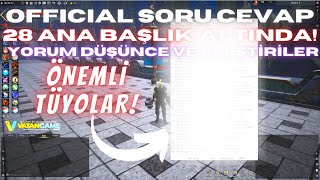 28 ANA BAŞLIK ALTINDA OFFICIAL YORUMLARI ELEŞTİRİLERİ VE GÖRSELLER  ÖNEMLİ TÜYOLAR  Rise Online [upl. by Einre]