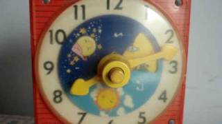 FisherPrice teaching clock [upl. by Thayne262]