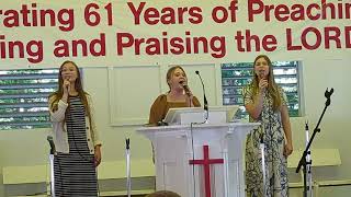 There Is a GodPowell Sisters Singing at Taylorsville Baptist Camp Meeting [upl. by Etnomed]