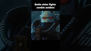 Pariah Nexus  Battle sister fights zombie soldiers shorts shortvideo warhammer pariahnexus [upl. by Mae]