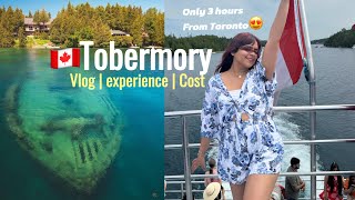 Tobermory Vlog  Cruise experience  cost  Canada vlogs 🇨🇦 [upl. by Adhern]