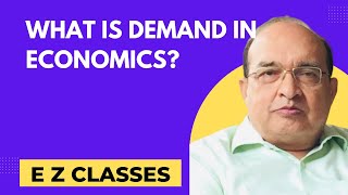 what is demand in economics [upl. by Adnavoj]