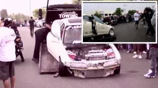 RHD Integra Impounded at 2011 Eibach meet [upl. by Nodnart450]