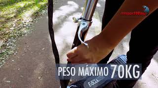 PATINETE ELÉTRICO 120W IMPORTWAY [upl. by Mcgee]