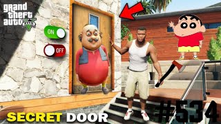 GTA 5  FRANKLIN FOUND A SECRET DOOR IN HOUSE LOS SANTOS NEW MOD 534 [upl. by Odo]