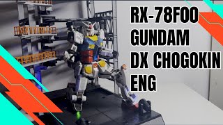 Review DX Chogokin Gundam Factory Yokohama RX78F00 Gundam from Bandai [upl. by Karlotte]