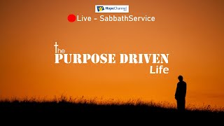 🔴Live  Vesper Service  The Purpose driven life  Pratap Gopal Rao [upl. by Elburr]