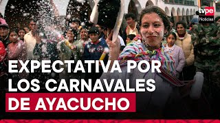 Ayacucho preparativos por el inicio de los carnavales del bicentenario [upl. by Acsot]