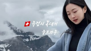 🇨🇭스위스 융프라우 유럽 꼭대기 찍고 왔어요  취리히 최고급 호텔 스파에서 마지막 밤  비지찌개에 제육 한식이 최고야🍚  3편 [upl. by Neellek]