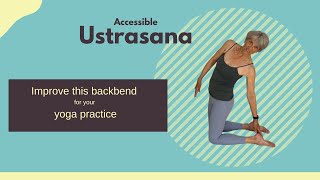 Make Ustrasana a bit more accessible  Yoga with Rita  Fulcrum Blu [upl. by Cesar]