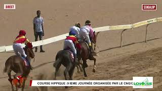 COURSE HIPPIQUE  10 IEME JOURNÉE ORGANISÉE PAR LE CNGCH [upl. by Ahsimik]