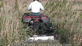 Kunz Engineering AcrEase Pull Behind Mowers and TillEase ATV Tillage Equipment Product Video [upl. by Evetta23]