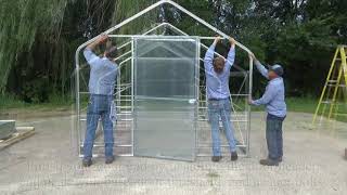 EZMart 10 x 18 Retail Greenhouse Setup [upl. by Macmillan]