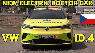 NEW First Electric Doctor Car In The Czech Republic  Hradec Kralove Ambulance Service 52024 [upl. by Barrie]