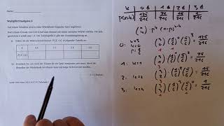 LK Mathe Abitur Beispielklausur 2025 NRW Prüfungsteil A Stochastik Wahlpflichtaufgaben [upl. by Nesrac285]