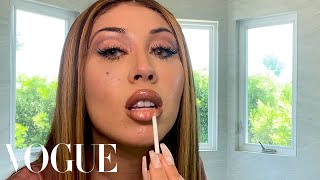 Kali Uchiss 38Step Guide to ’90s Glam Beauty  Beauty Secrets  Vogue [upl. by Yehudit243]