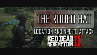 RDR2 The Unique Rodeo Hat Location in Red Dead Redemption 2 [upl. by Eenobe]