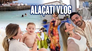 ALAÇATI VLOGUM 🍊Beachler Otelimiz Su Sporları Yemekler Çarşı ve Mekanlar🤓🤏🏻🧡 [upl. by Steep]