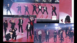 방탄소년단 BTS 영예 대상 수상소감 및 앵콜 아이돌 iDOL4K 60P 직캠190106 락뮤직 [upl. by Aiekal]