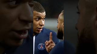 le coup de p0ignard de Neymar jr à Killian Mbappé football [upl. by Hoisch]