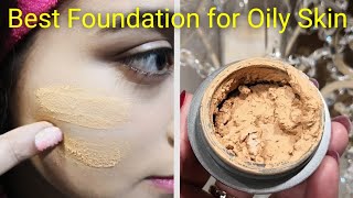 Best Foundation for Oily Skin amp Open Pores Matte Sweat amp Oil Proof Full Coverage MAKEUP [upl. by Eiram]