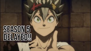 NEW Update on Black Clover Season 5 Release Date [upl. by Qooraf]