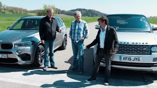 Luxury SUVs Drag Race  Jeremy Clarkson Richard Hammond and James May  The Grand Tour S1 Ep12 [upl. by Wolpert]