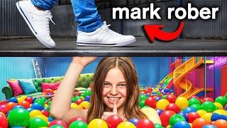 I Built a SECRET ROOM in a BALL PIT ft Mark Rober [upl. by Ysied]