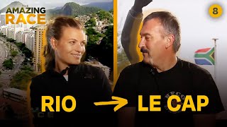 AMAZING RACE  On sapproche des demifinales  de Rio au Cap  EPISODE 8 COMPLET [upl. by Halak]