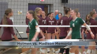 Holmen takes down Memorial to move a step closer to State [upl. by Missy]