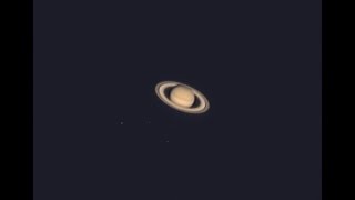 Saturn through my Telescope [upl. by Eiramadnil941]