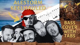 Alestorm  Keelhauled Bass Cover with tabs [upl. by Elbert631]