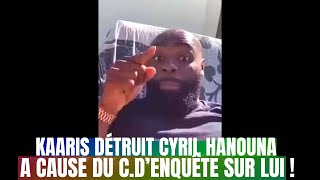 Kaaris Sen prend a Cyril Hanouna a cause du Complément Denquete sur lui [upl. by Aikim924]