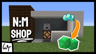 UNIVERSAL Automated Redstone Shop  NM Ratio  Quick Redstone Tutorial  Minecraft 116121 [upl. by Assilla]