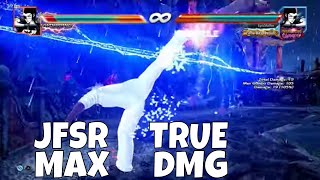 Hwoarang S4 JFSR true max DMG amp max Wall Carry w EpicStoffer [upl. by Kahle]