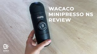 Wacaco Minipresso Review  A Portable Espresso Maker [upl. by Darleen]