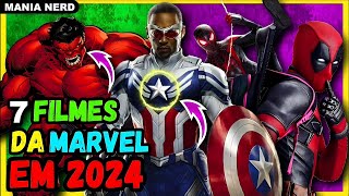 É OFICIAL TODOS OS FILMES DA MARVEL EM 2024  marvel [upl. by Boar]