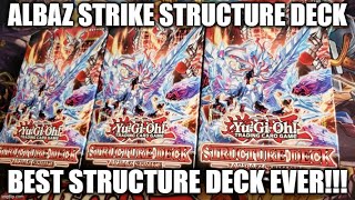 YUGIOH ALBAZ STRIKE STRUCTURE DECK OPENING BEST STRUCTURE DECK EVER [upl. by Vary]