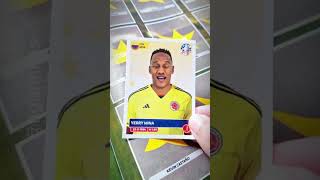 Figurinha do Yerry Mina Colombia canta El Farsante Ozuna e Romeo Santos CopaAmerica Shorts [upl. by Rasia]