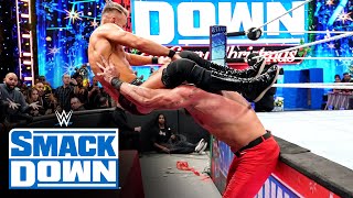 Strowman amp Ricochet vs Kaiser amp Vinci — Miracle on 34th Street Fight SmackDown Dec 23 2022 [upl. by Noreik]