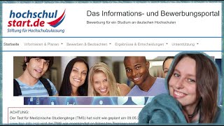 Bewerbung für Bachelor PSYCHOLOGIE auf HOCHSCHULSTART in 15 Minuten erklärt [upl. by Otsedom]