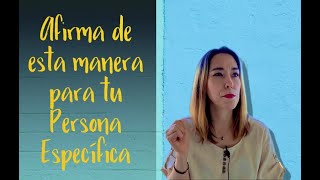 Manifiesta la VERSIÓN PERFECTA de tu persona específica 💁🏻‍♀️💁🏻‍♂️ [upl. by Fontes569]