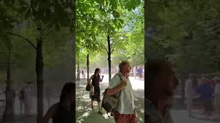 Jardin les tuileries Paris 2024 [upl. by Yarahs141]