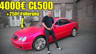 Vom Scheunenfund zum Traumwagen CL500 SELBER FOLIERT nie wieder [upl. by Inavoj]